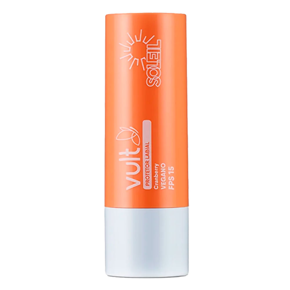 Protetor Labial Vult Soleil Fps 15 Cranberry 3,6g