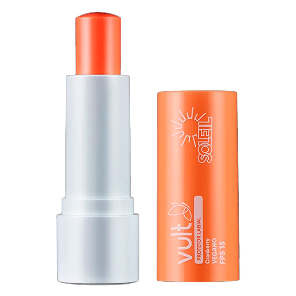 Protetor Labial Vult Soleil FPS 15 Cranberry 3,6g
