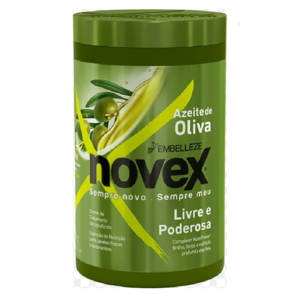 Máscara Capilar De Tratamento Capilar Novex Azeite De Oliva 1Kg