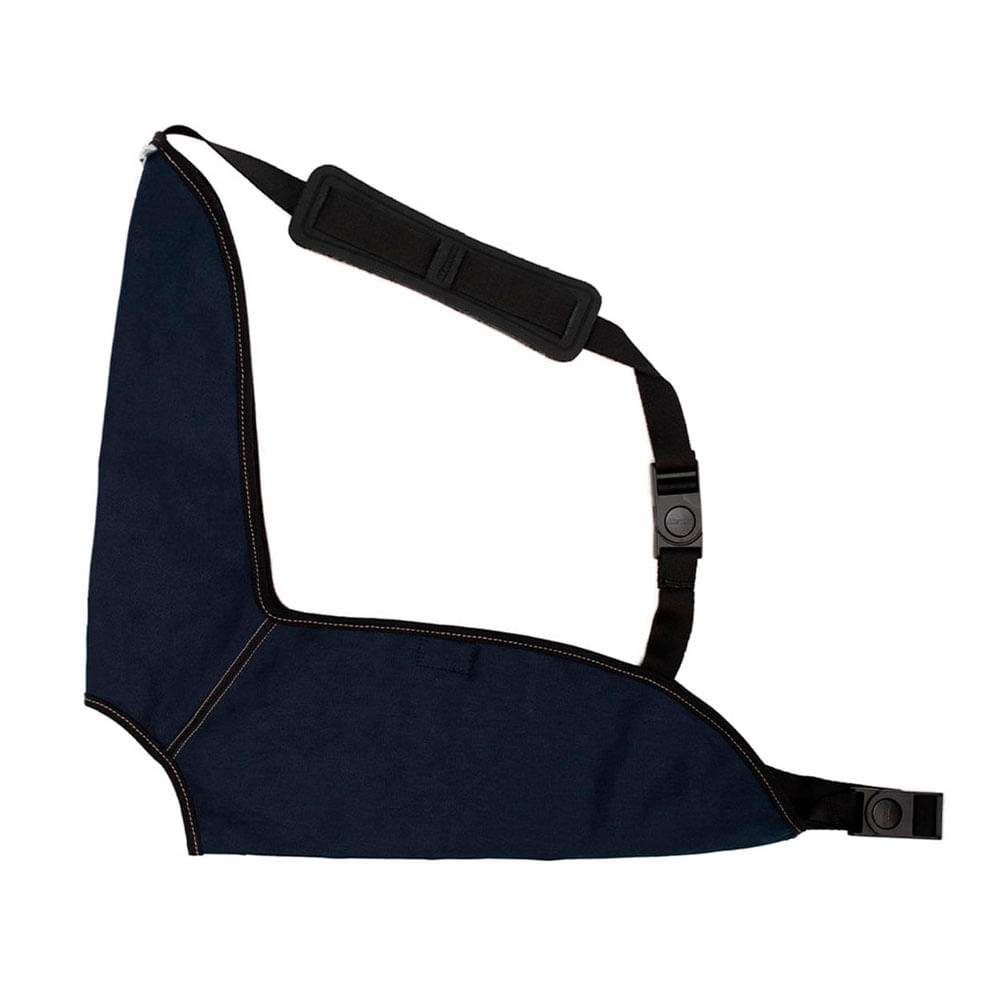 Tipoia Estabilizadora Velpeau Mercur Infantil com Orifício Cor Azul Marinho 1 unidade