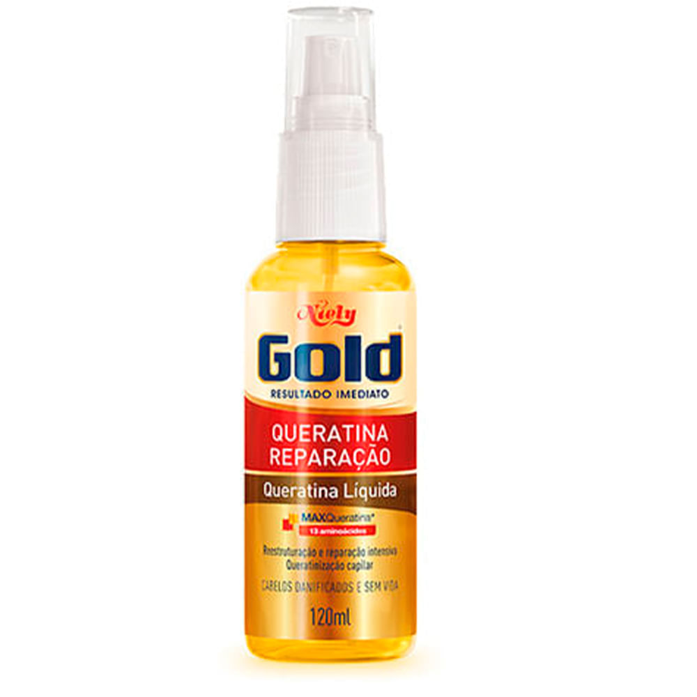 Queratina Líquida Niely Gold Queratina 120ml