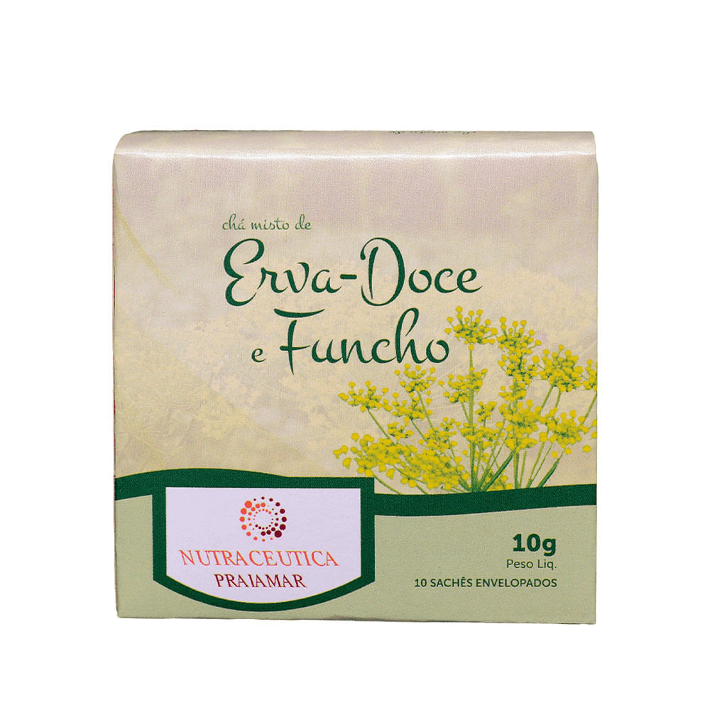 Chá Misto Nutraceutica Praiamar Erva Doce e Funcho