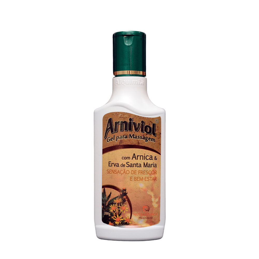 Arniviol Gel para Massagem Nutraceutica Praiamar
