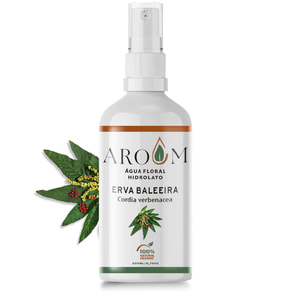 Hidrolato Água Floral De Erva Baleeira 200ml