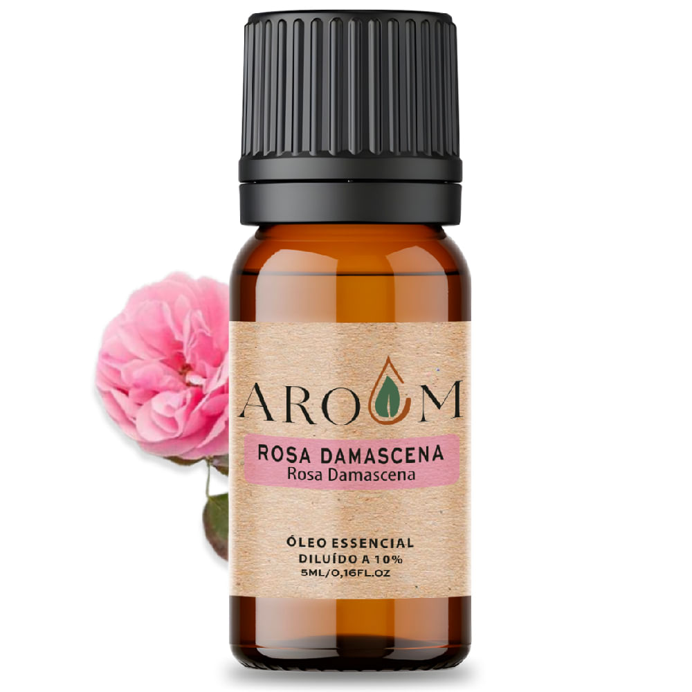 Óleo Essencial De Rosa Damascena 5ml