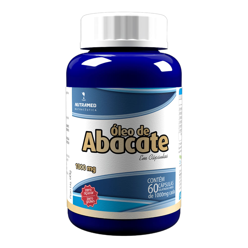 Óleo de Abacate 60 Cápsulas