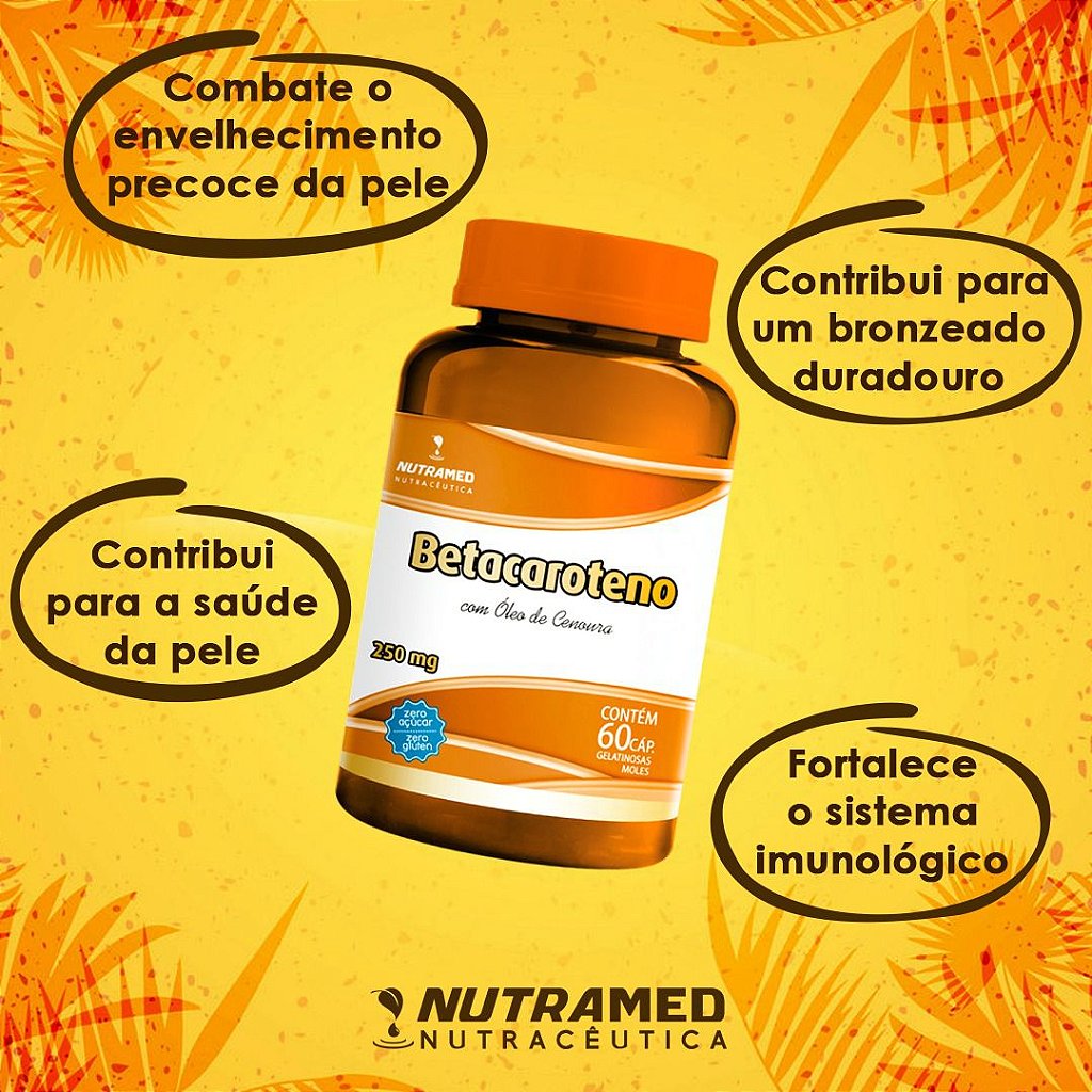 Betacaroteno 60 Cápsulas
