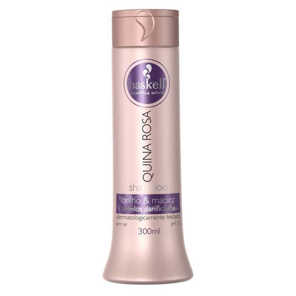 Shampoo Haskell Quina Rosa 300ml