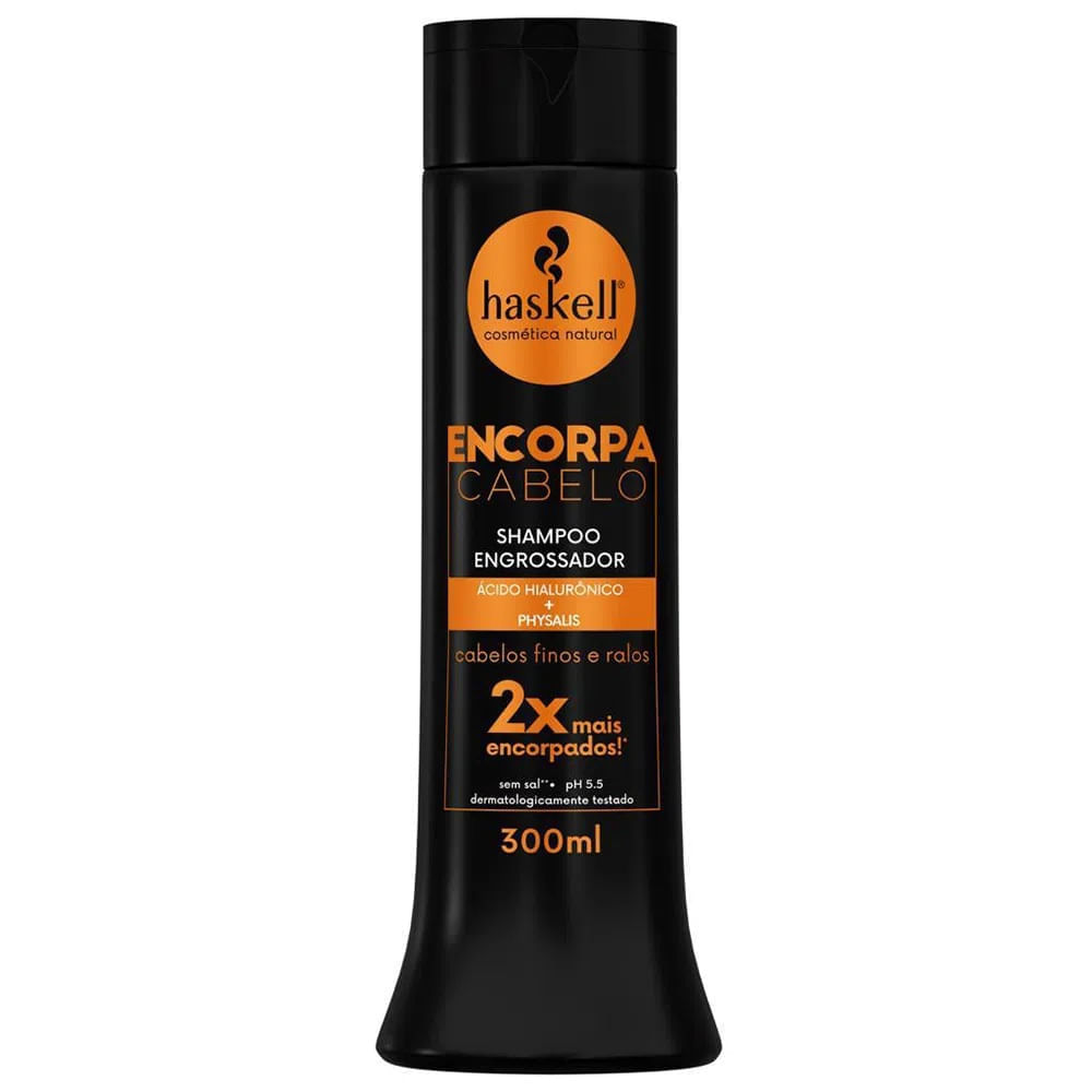 Shampoo Engrossador Haskell Encorpa Cabelo 300ml