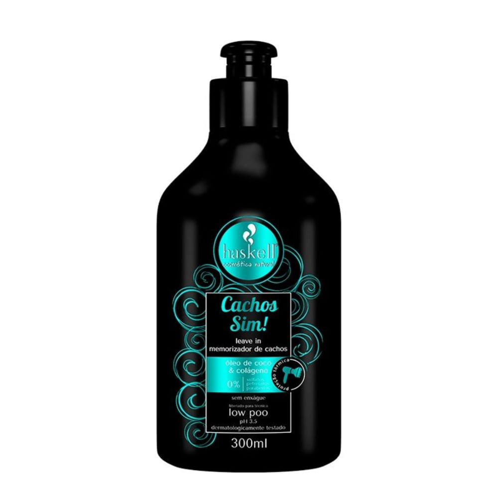 Leave In Haskell Memorizador Cachos Sim 300ml