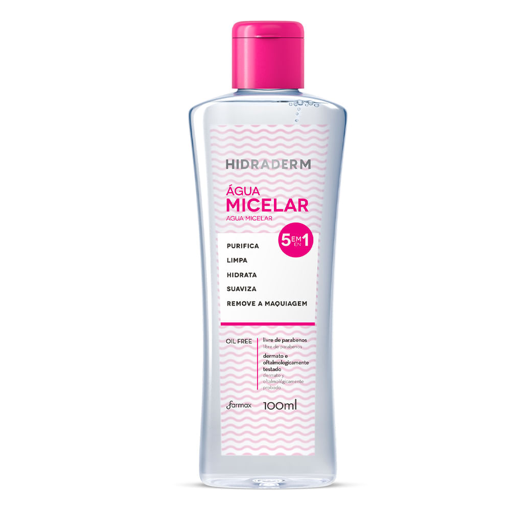Água Micelar Hidraderm 5 Em 1 100ml
