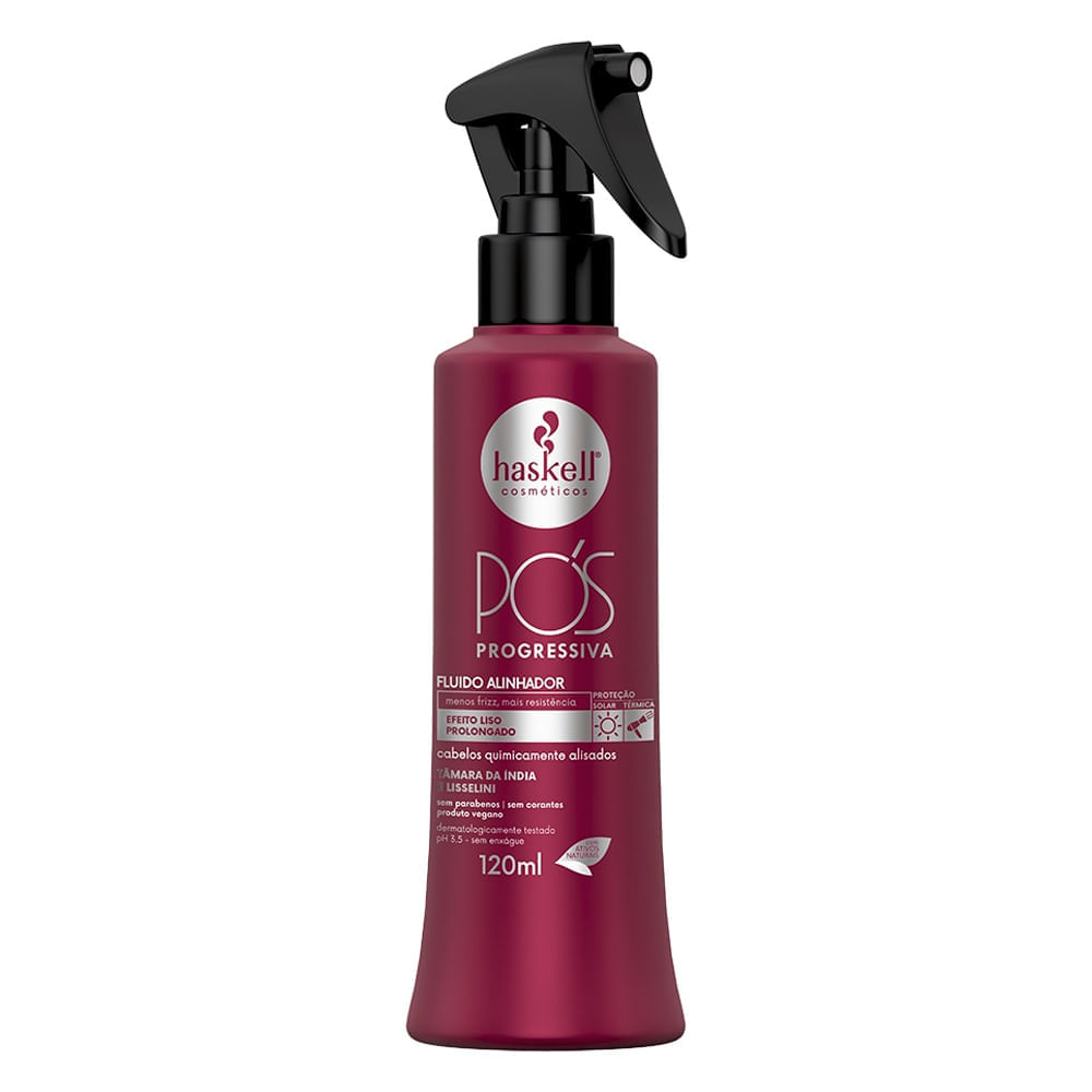 Fluido Alinhador Haskell Pós Progressiva 120ml
