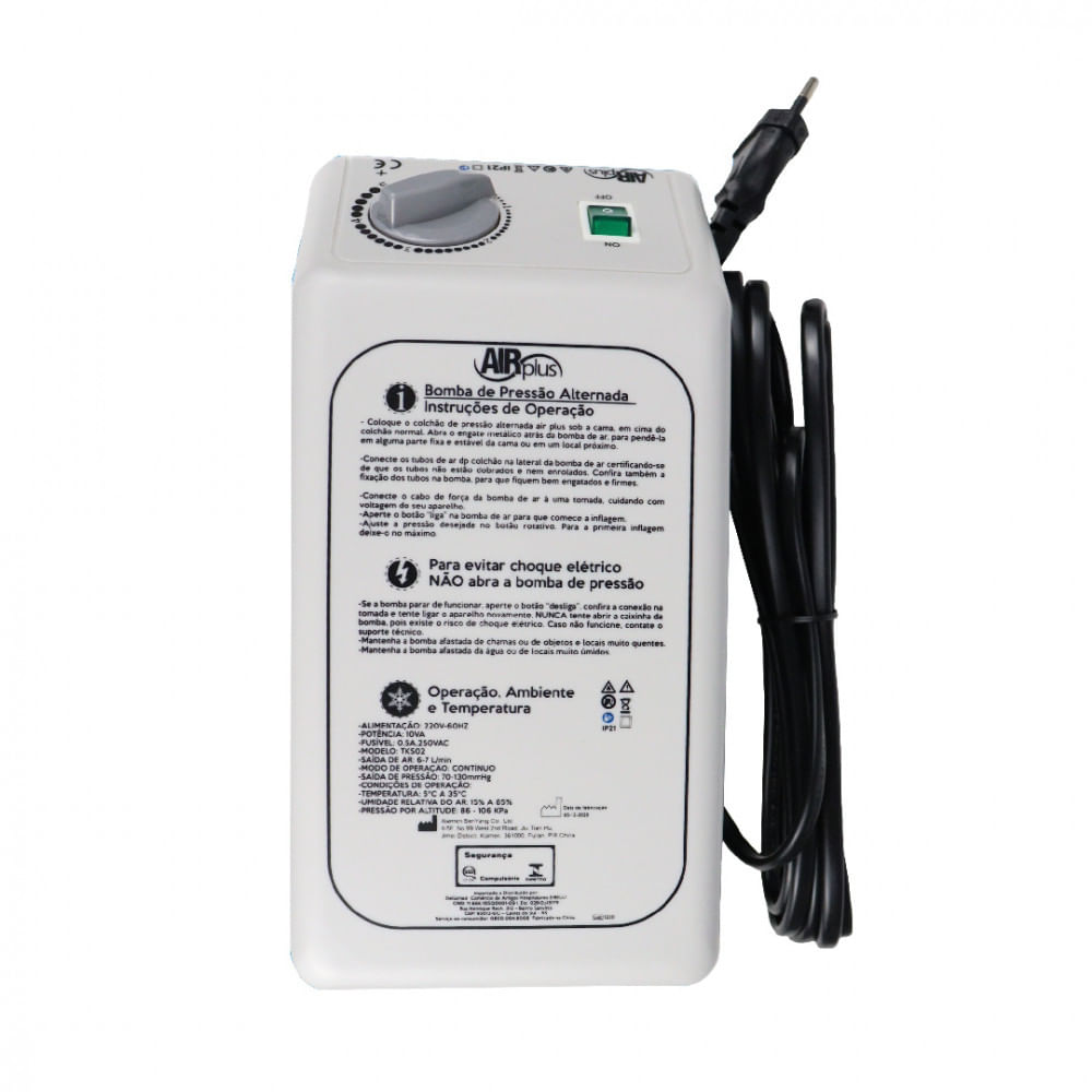 Motor Para Colchões Pneumáticos Dellamed