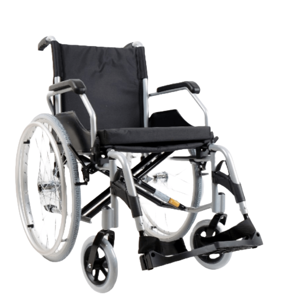 Cadeira De Rodas Em Alumínio Dobrável Dellamed