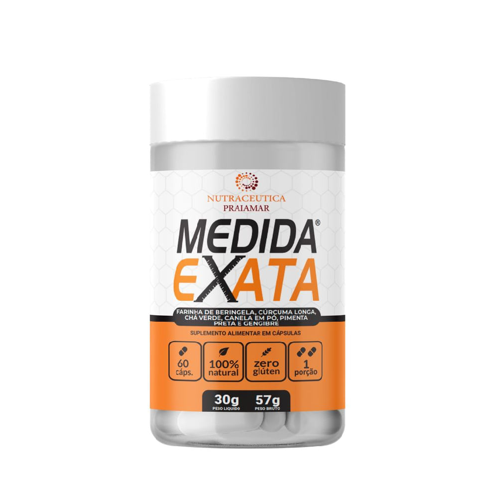 Suplemento Alimentar Medida Exata 60 Cápsulas