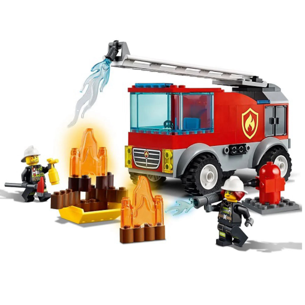 CITY Lego Caminhao dos Bombeiros com Escada