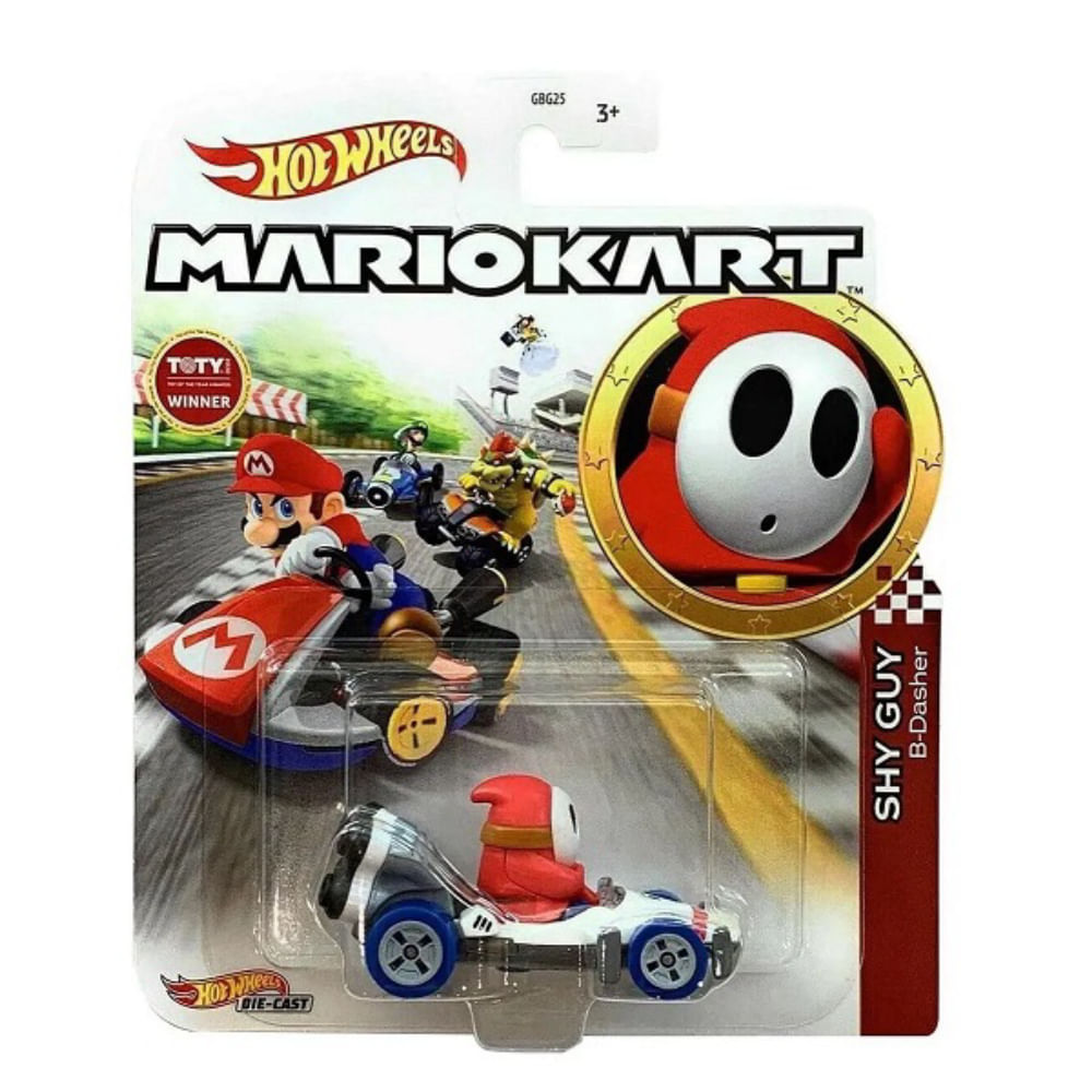 Hot Wheels Mattel Mario KART SHY GUY