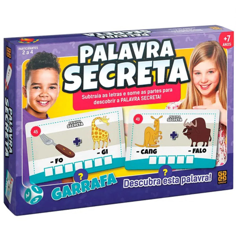 Jogo Palavra Secreta Grow