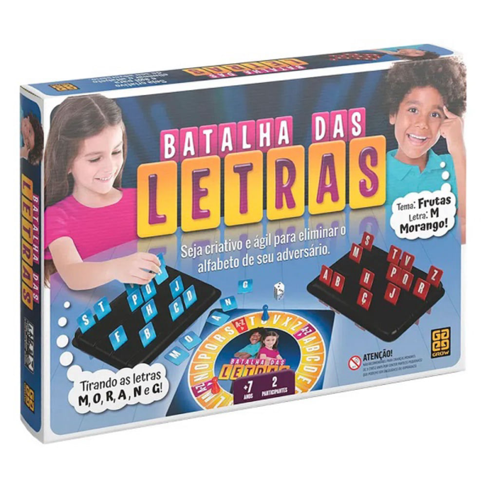Jogo Batalha das Letras GROW