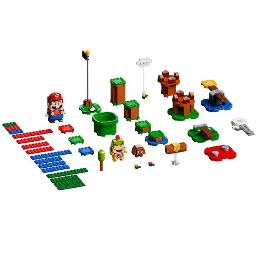 Super Mario Lego Aventuras com Mario Inicio