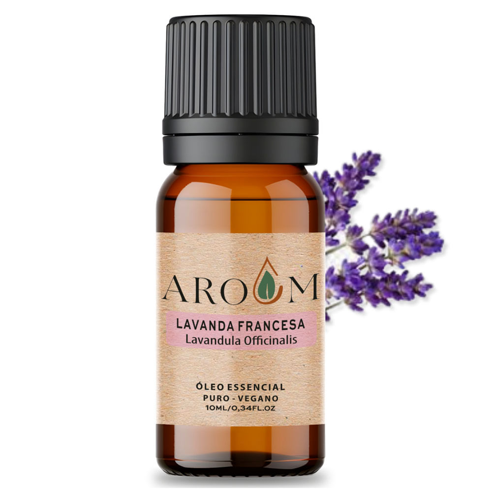 Óleo Essencial Aroom Lavanda Francesa Puro 10ml