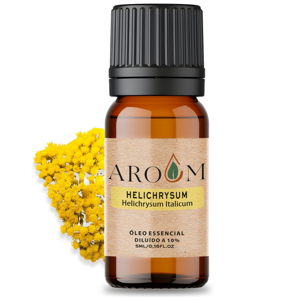 Óleo Essencial Helichrysum Aroom Diluido 10% 5 ml