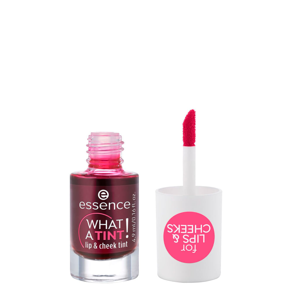 Lip Tint Líquido Essence What A Tint 01 Pink 4,9 Ml