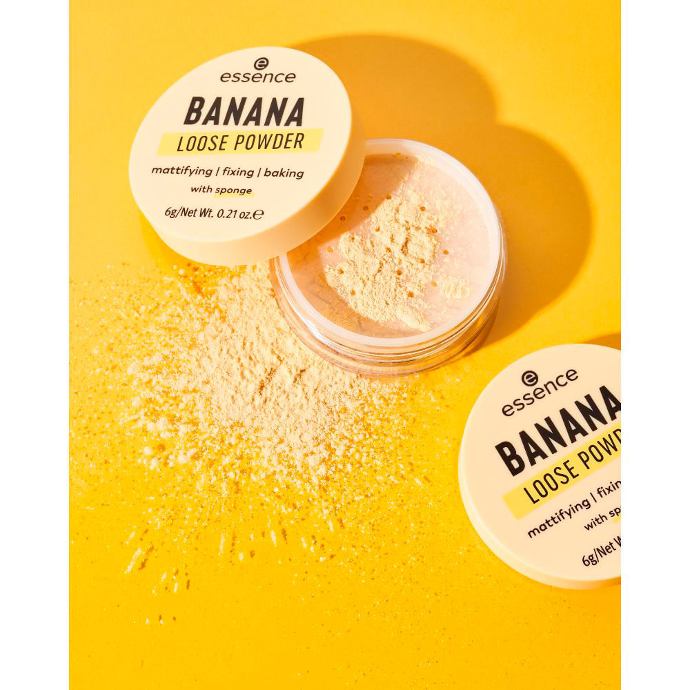 Pó Solto Banana Essence Banana Loose Powder 6g