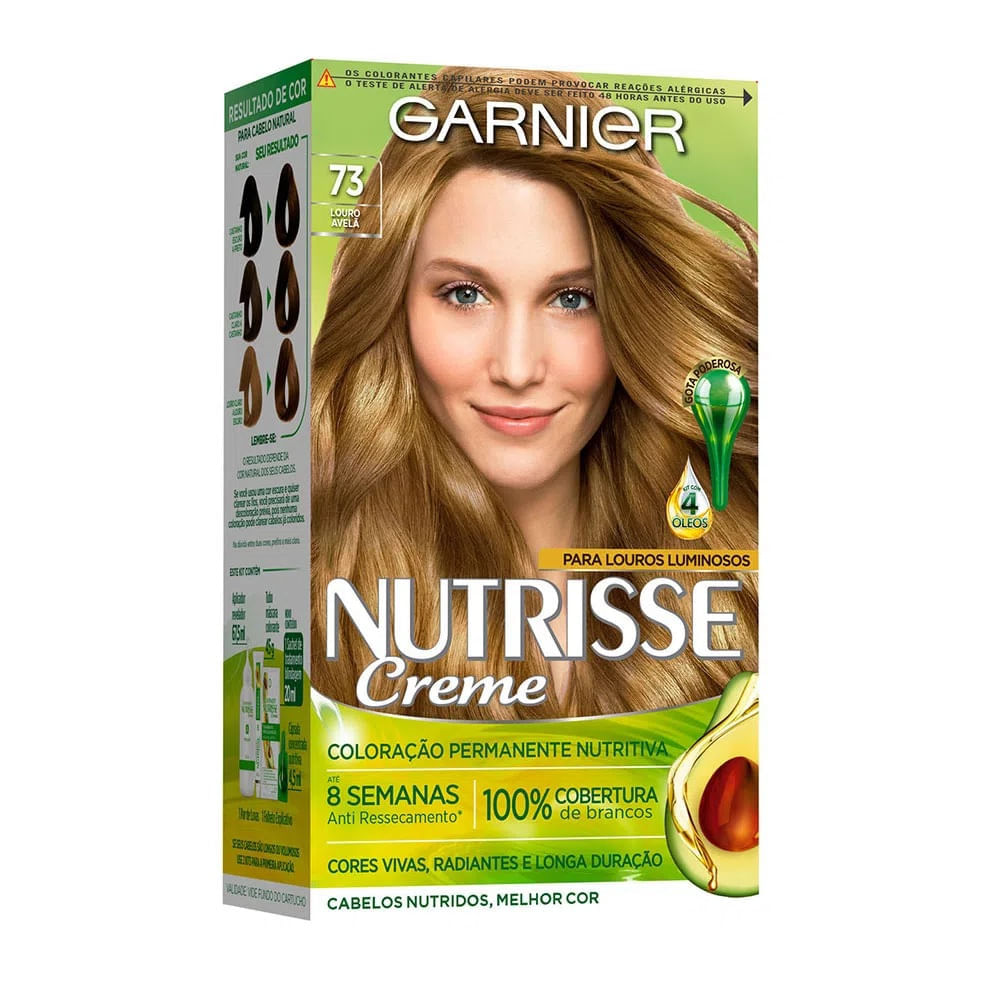 Tintura Nutrisse Creme Avelã 73