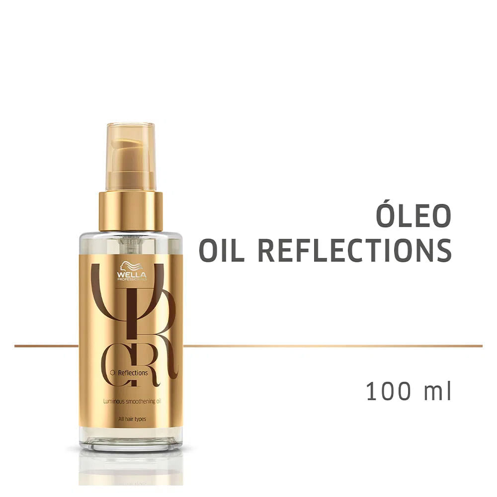 Óleo Capilar Oil Reflections Smoothening Wella Professionals 100ml