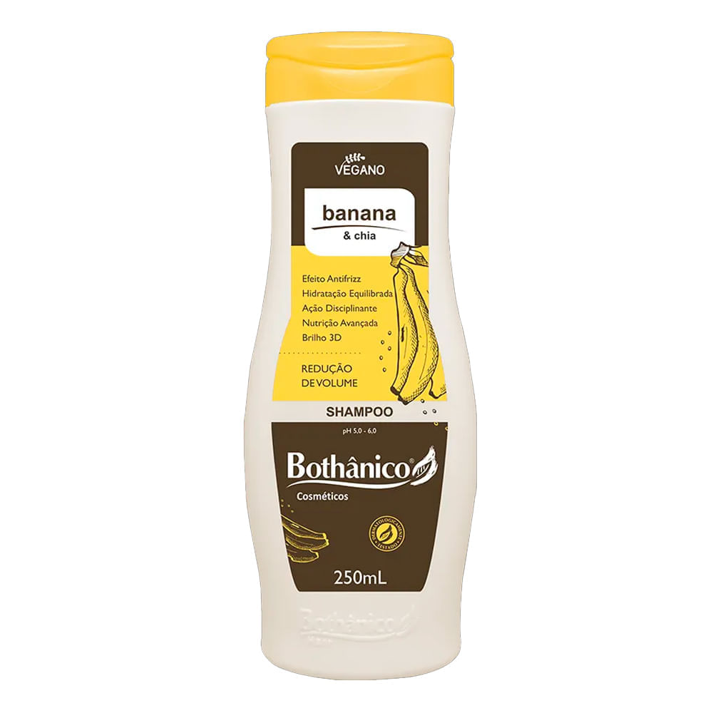 Shampoo Bothânico Hair Banana E Chia 250ml