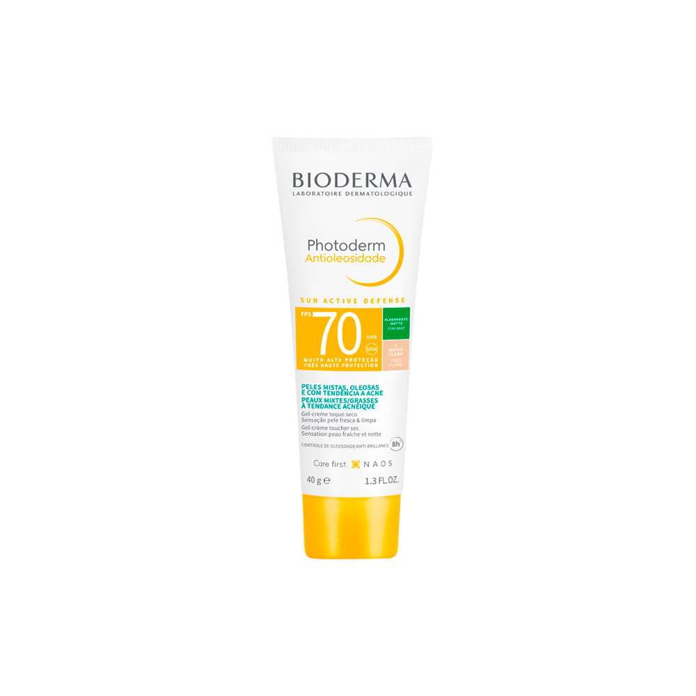 Protetor Solar Facial Bioderma Photoderm Antioleosidade 40g