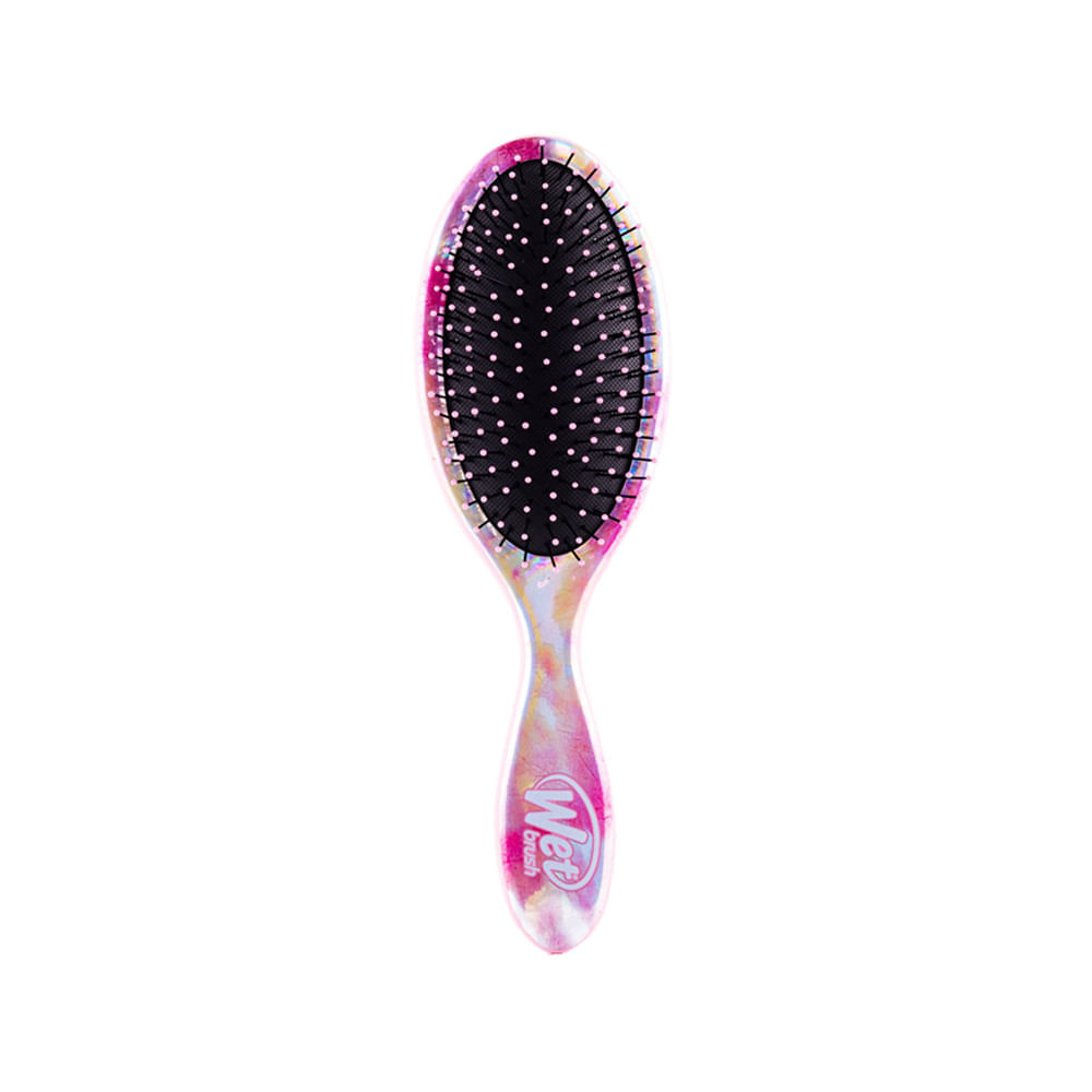 Escova De Cabelo Aquarela Iris Wet Brush Colorida