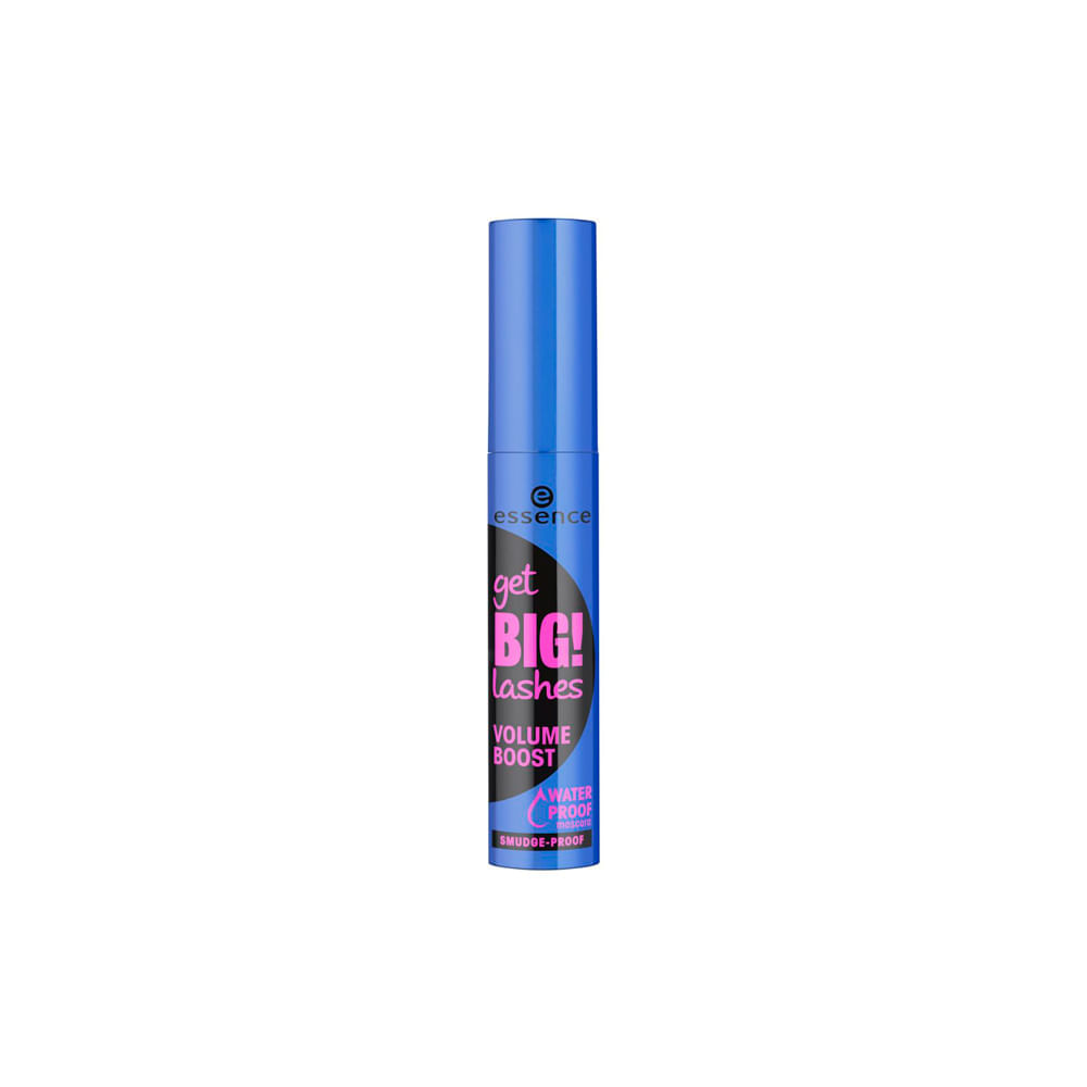 Máscara Para Volume De Cílios Get Big Lashes Volume Boost Waterproof Essence12ml