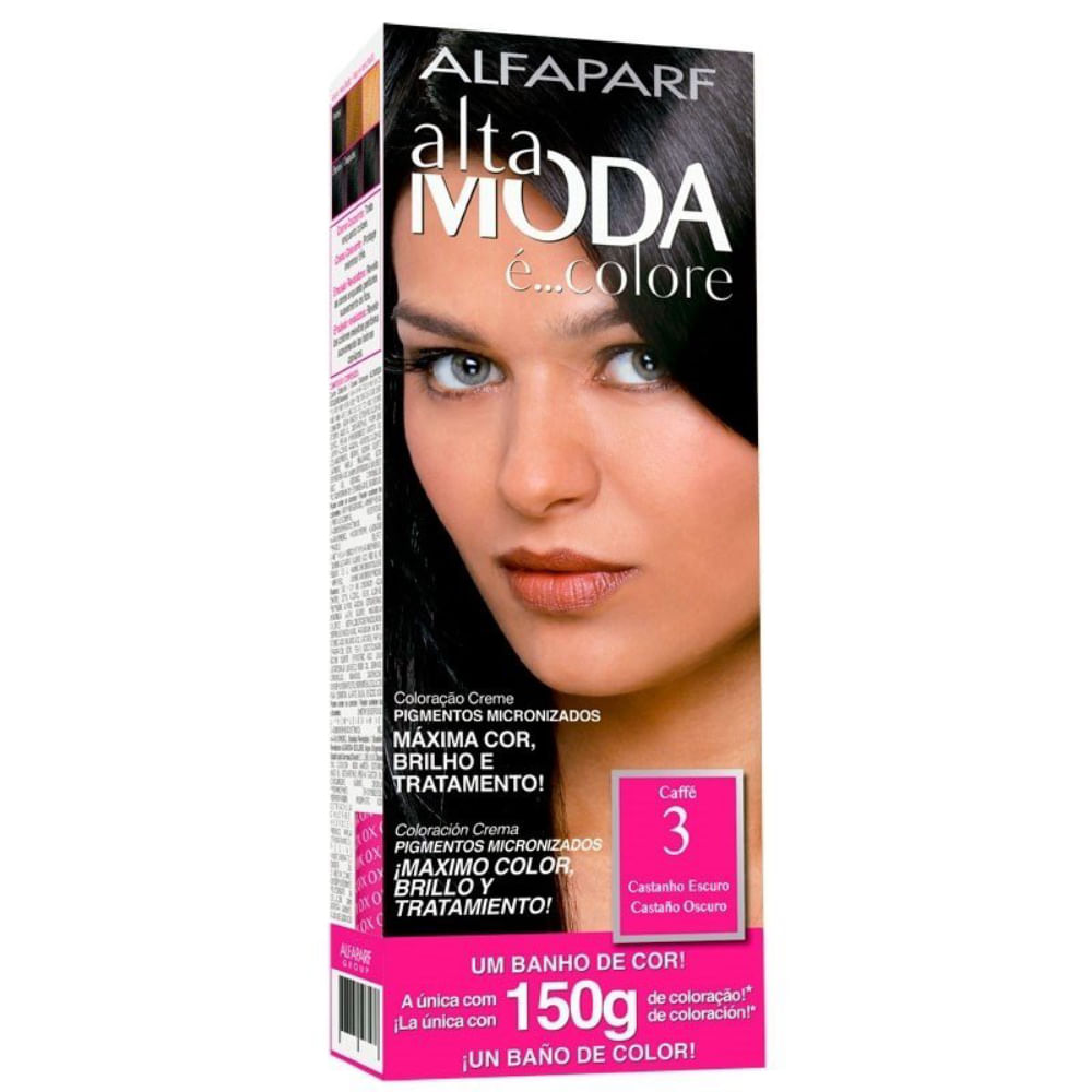 Tintura Alta Moda Castanho Escuro 3.0