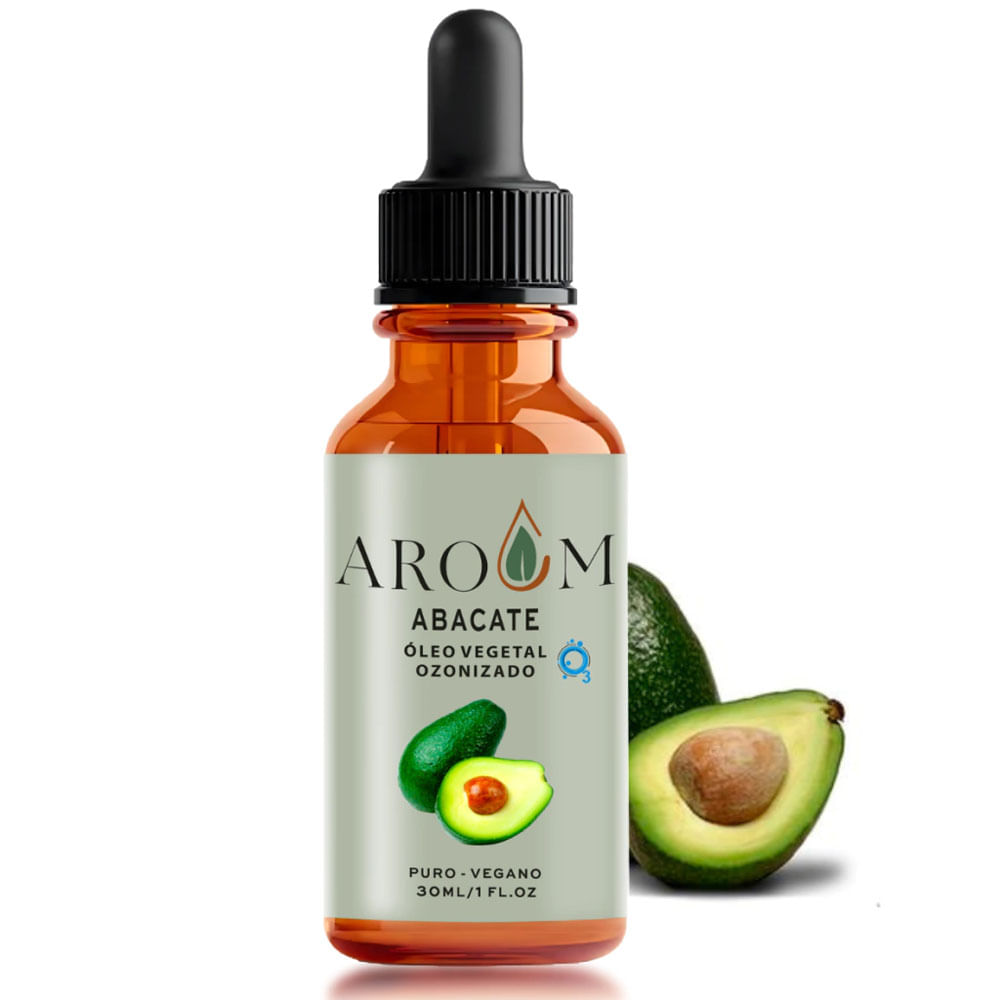 Óleo Ozonizado Aroom Abacate 30ml