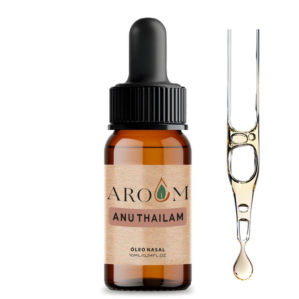 Óleo Indiano Aroom Anu Thailam 10ml