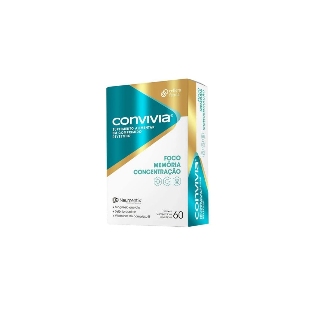 Suplemento Alimentar Convivia 60 Comprimidos