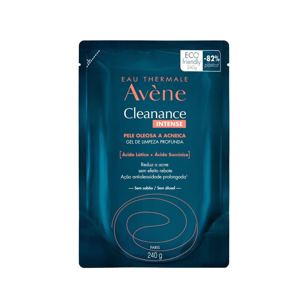 Gel Facial de Limpeza Profunda Avène Cleanance Intense Refil 240 g