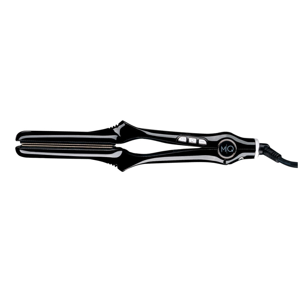 Chapinha de Cabelo MQ Professional Pro 480 Titanium Silver 190°C Preta Bivolt