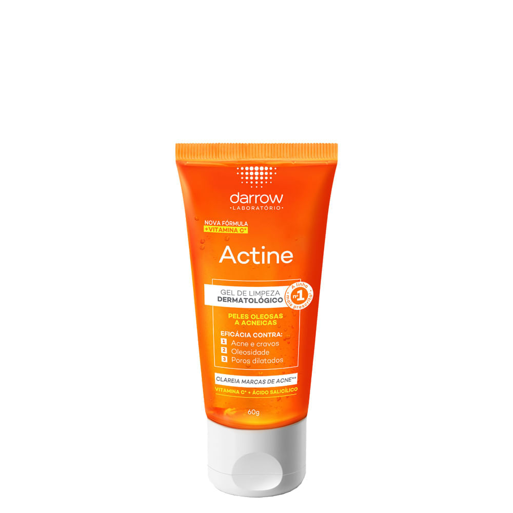 Gel Facial De Limpeza Darrow Actine 60 G
