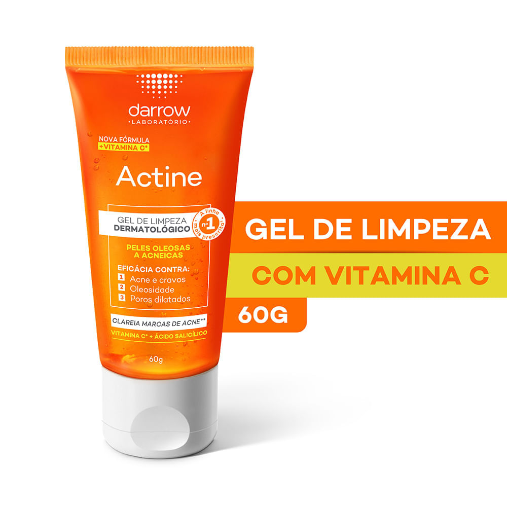 Gel Facial de Limpeza Darrow Actine 60 g