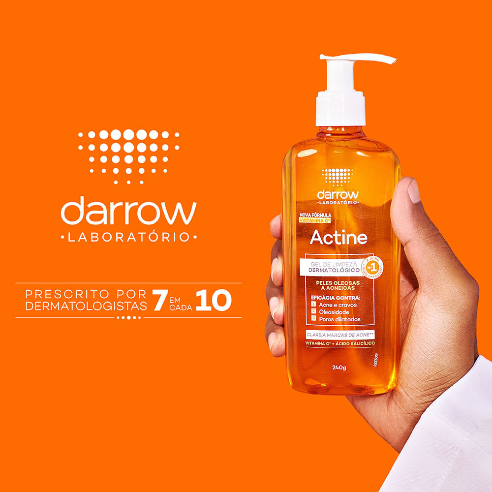 Gel Facial de Limpeza Darrow Actine 60 g