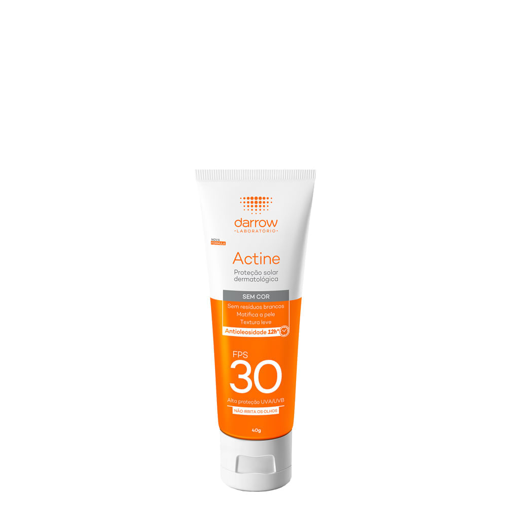 Protetor Solar Darrow Actine FPS 30 40g