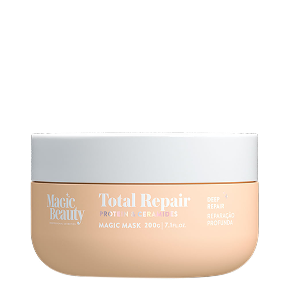 Máscara De Reconstrução Magic Beauty Total Repair 200 G