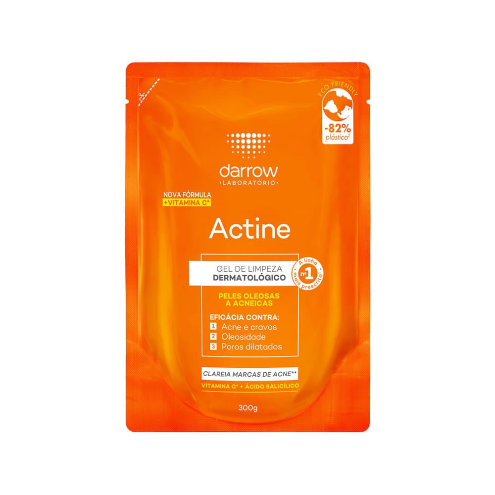 Gel Facial De Limpeza Darrow Actine Refil 300 G