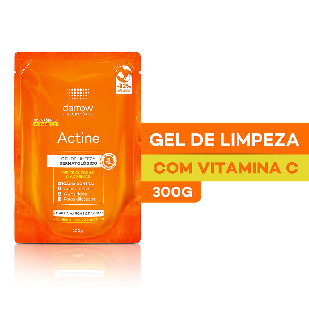 Gel Facial de Limpeza Darrow Actine Refil 300 g