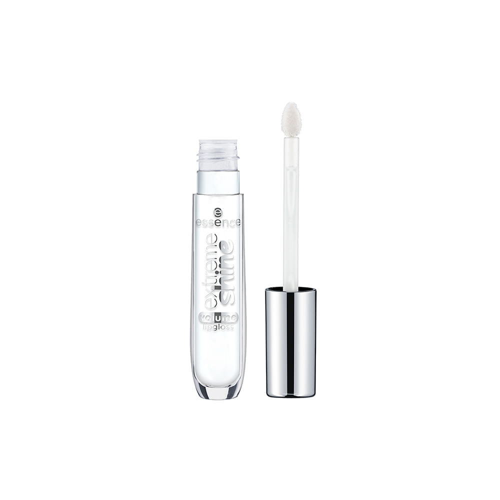 Gloss Labial Líquido Cintilante Essence Extreme Shine Volume 01 Crystal Clear 5 Ml
