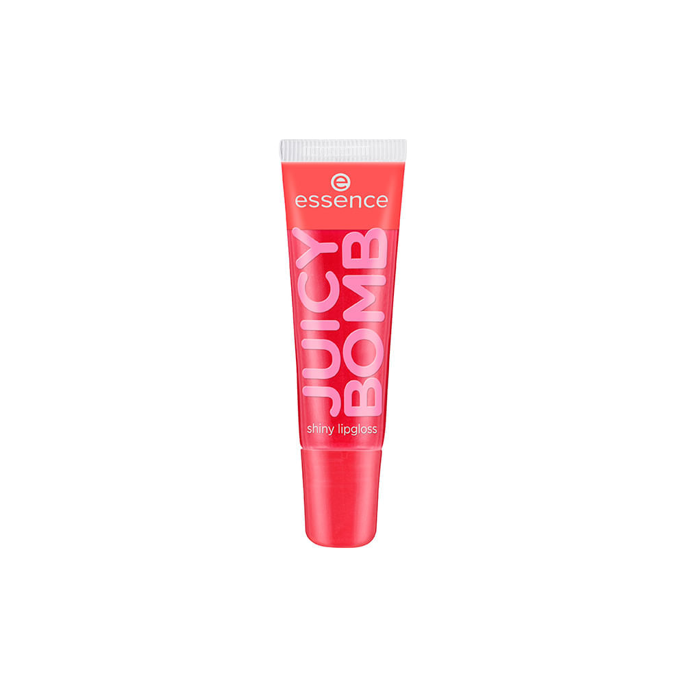 Gloss Labial Líquido Cintilante Essence Juicy Bomb 104 Poppin' Pomegranate 10 ml