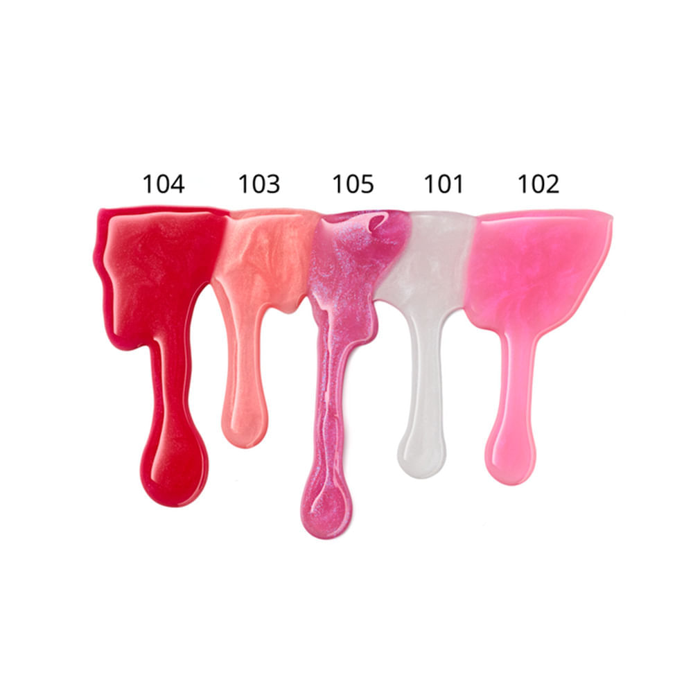 Gloss Labial Líquido Cintilante Essence Juicy Bomb 104 Poppin' Pomegranate 10 ml
